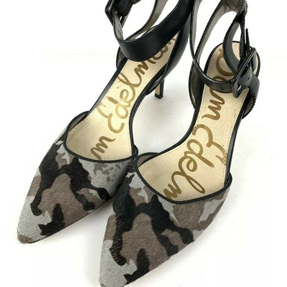 Sam Edelman Shoes - Sam Edelman Oakala Pump Heel Calf Hair Camo 6.5